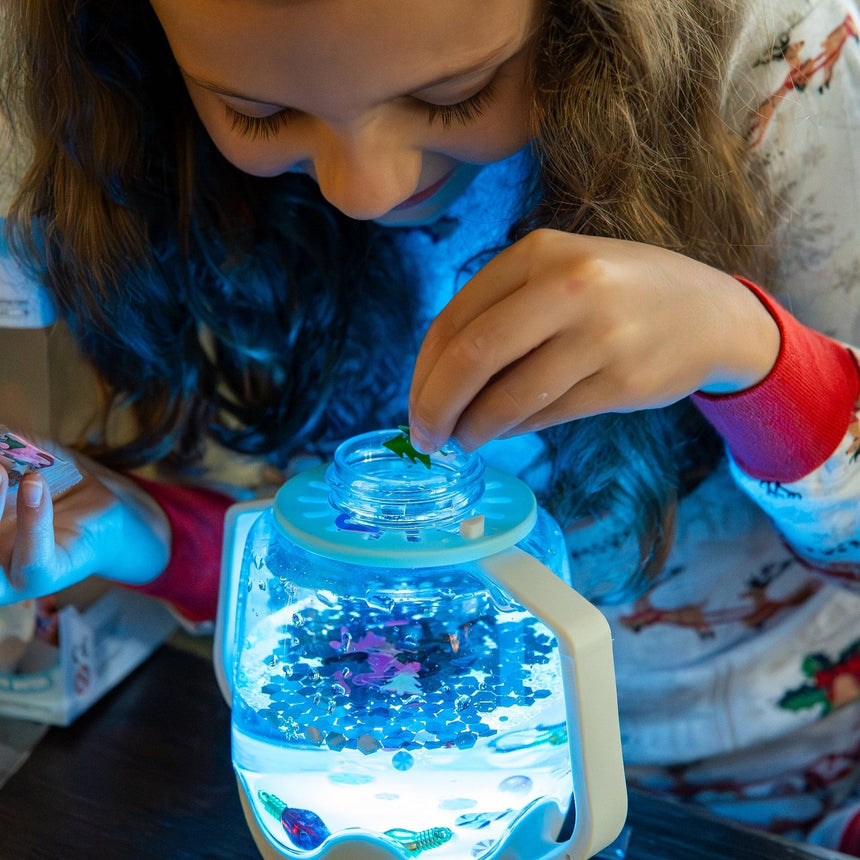 Glo Pals DIY Sensory Jar Gift Set - Sensory Snowglobe - Princess and the Pea Boutique