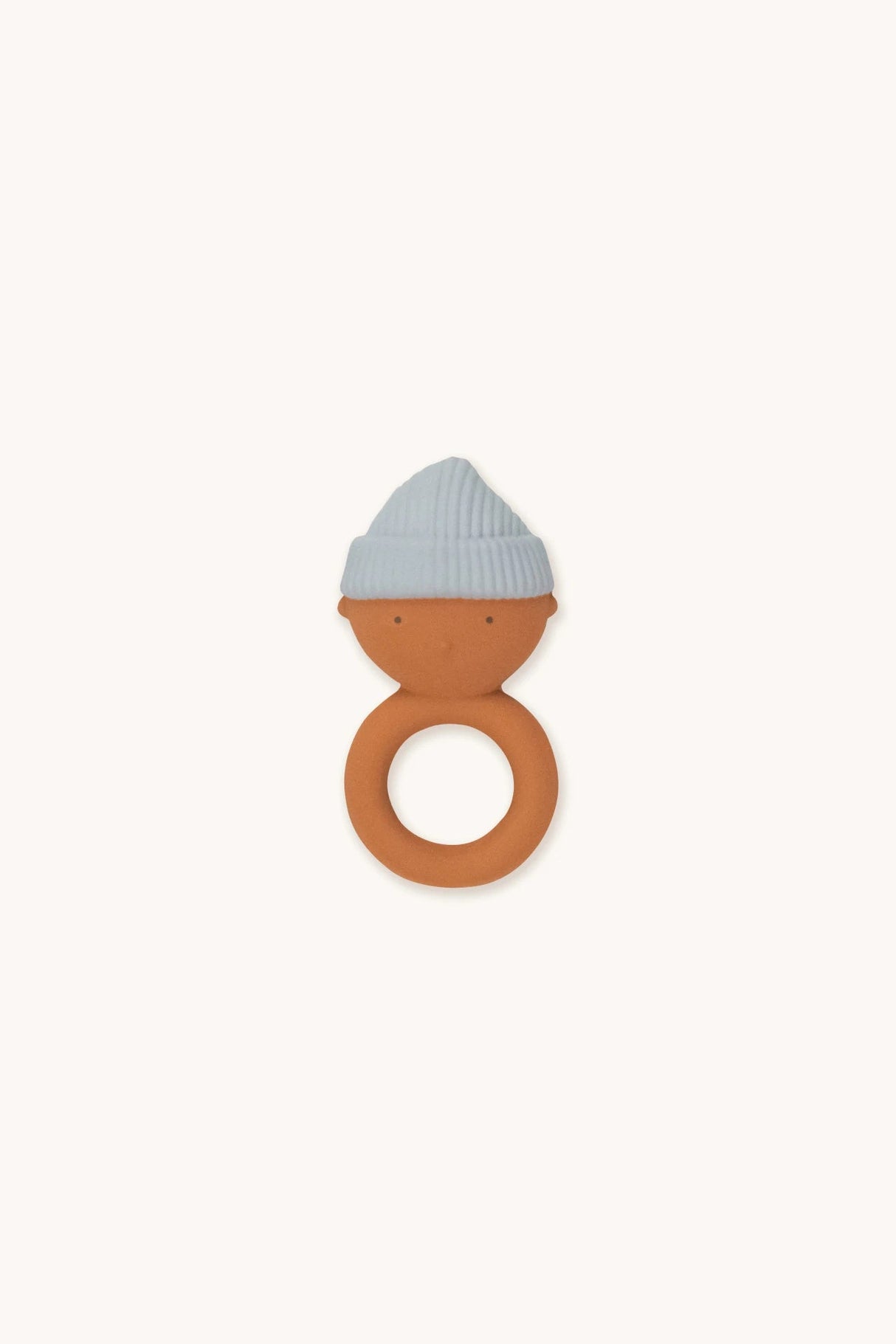 Gommu Ring Baby Teether - Almond - Princess and the Pea Boutique