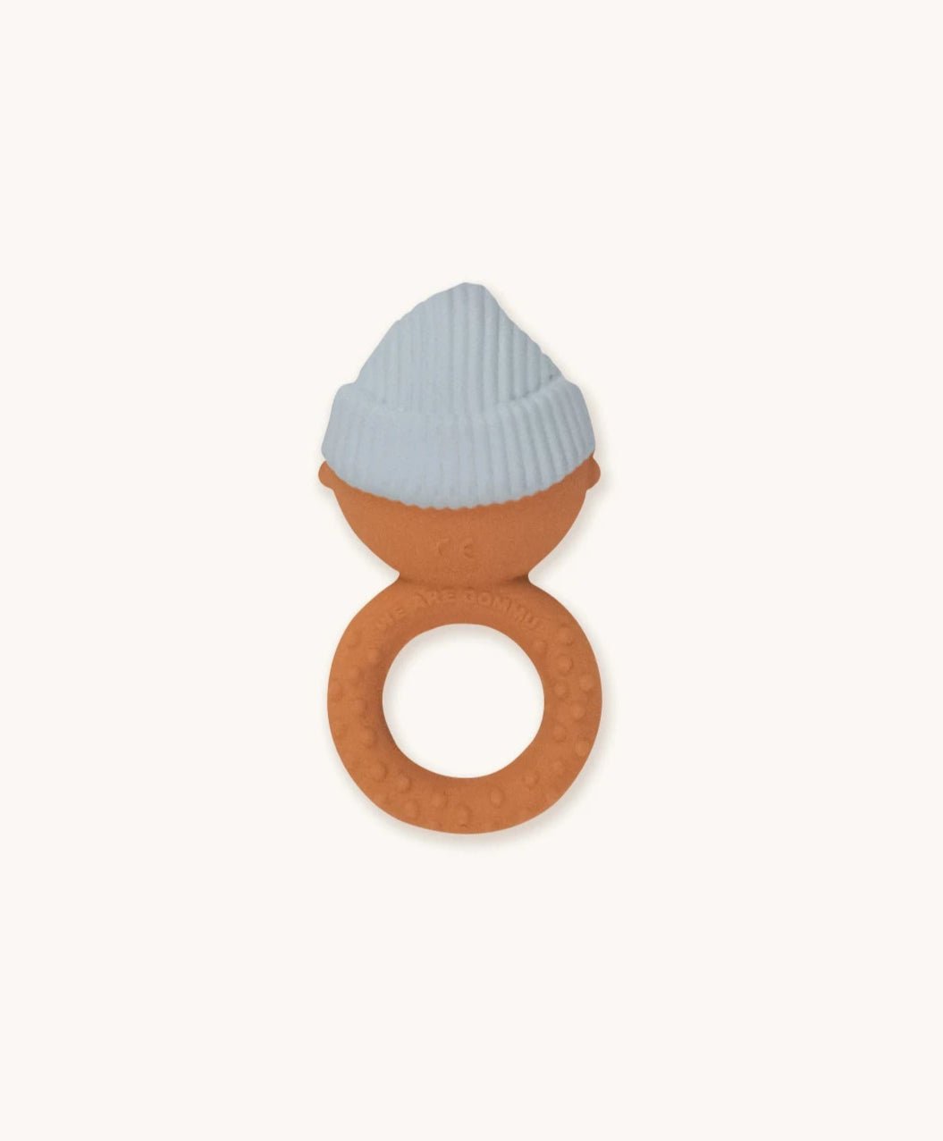 Gommu Ring Baby Teether - Almond - Princess and the Pea Boutique