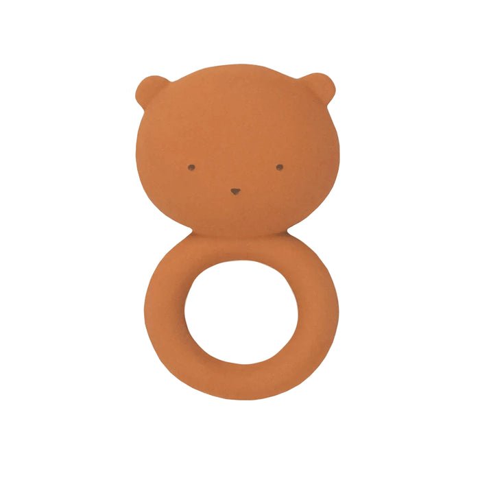 Gommu Ring Bear Teether - Almond - Princess and the Pea Boutique