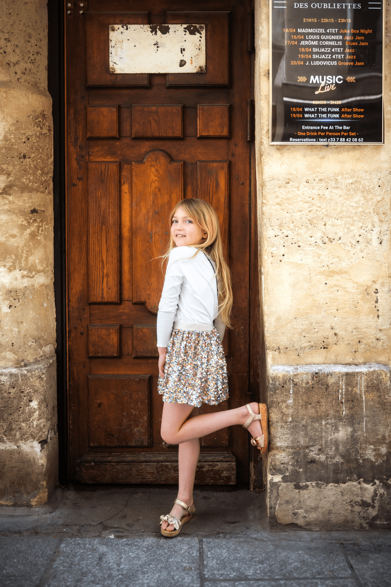 Great Pretenders - A Star is Born Sequins Skirt - Princess and the Pea Boutique