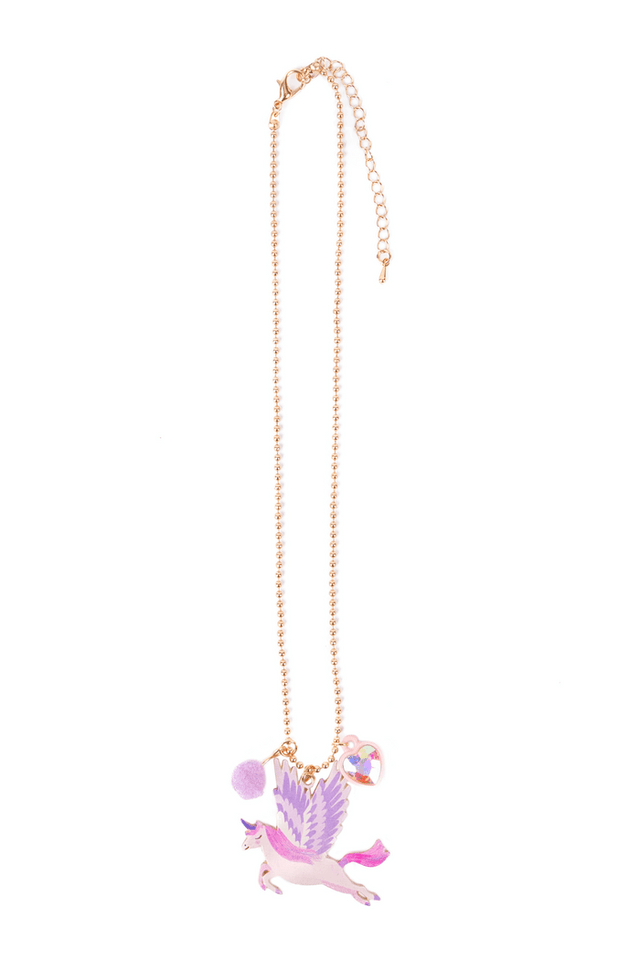 Great Pretenders - Amazing Alicorn Charm Necklace - Princess and the Pea Boutique