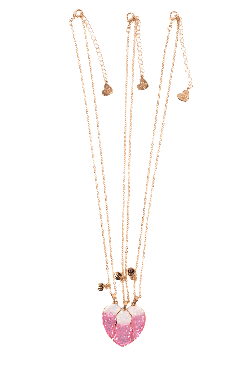 Great Pretenders - Besties Era Tear and Share Necklaces, 3pc - Princess and the Pea Boutique