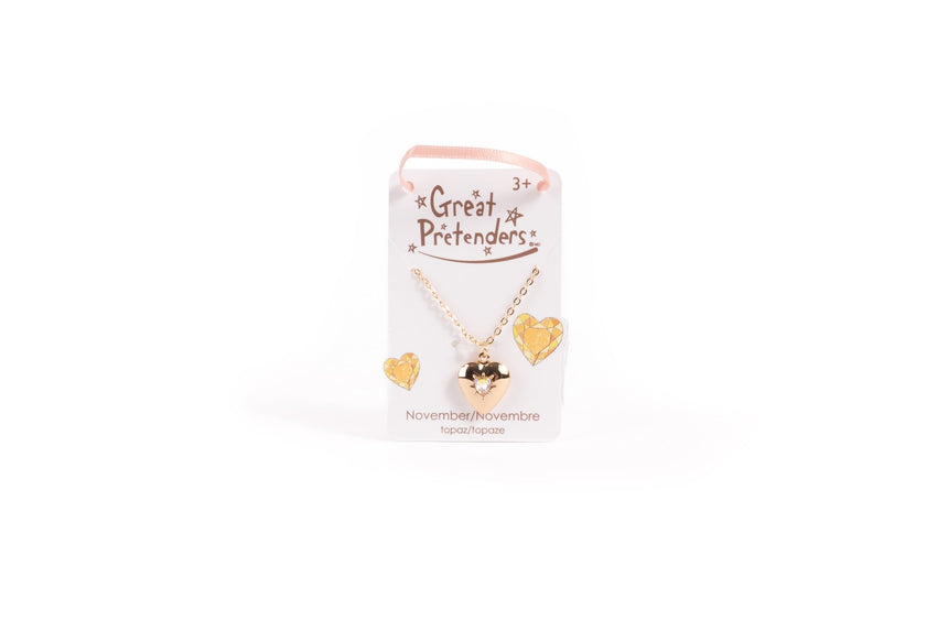 Great Pretenders - Birthstone Heart Lockets - Princess and the Pea Boutique