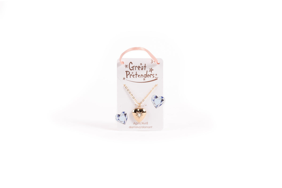 Great Pretenders - Birthstone Heart Lockets - Princess and the Pea Boutique