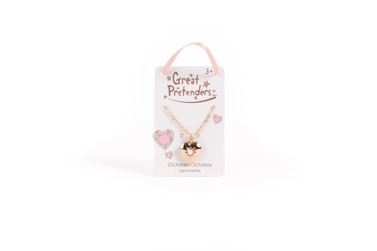 Great Pretenders - Birthstone Heart Lockets - Princess and the Pea Boutique