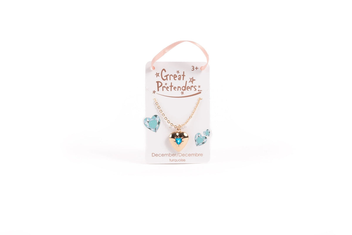 Great Pretenders - Birthstone Heart Lockets - Princess and the Pea Boutique