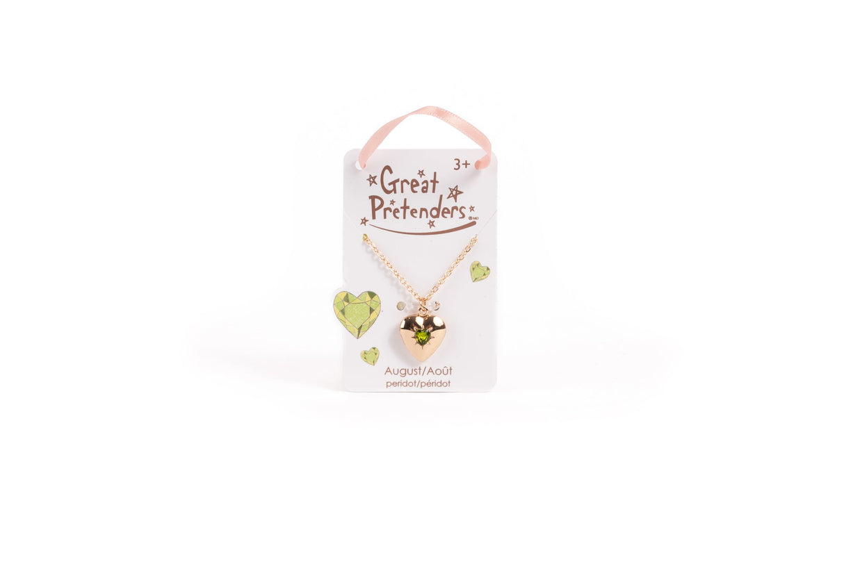 Great Pretenders - Birthstone Heart Lockets - Princess and the Pea Boutique