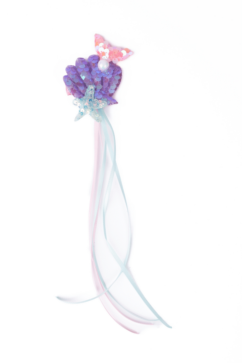 Great Pretenders - Bling Bling Mermaid Skirt & Hairclip Set Pink - Princess and the Pea Boutique