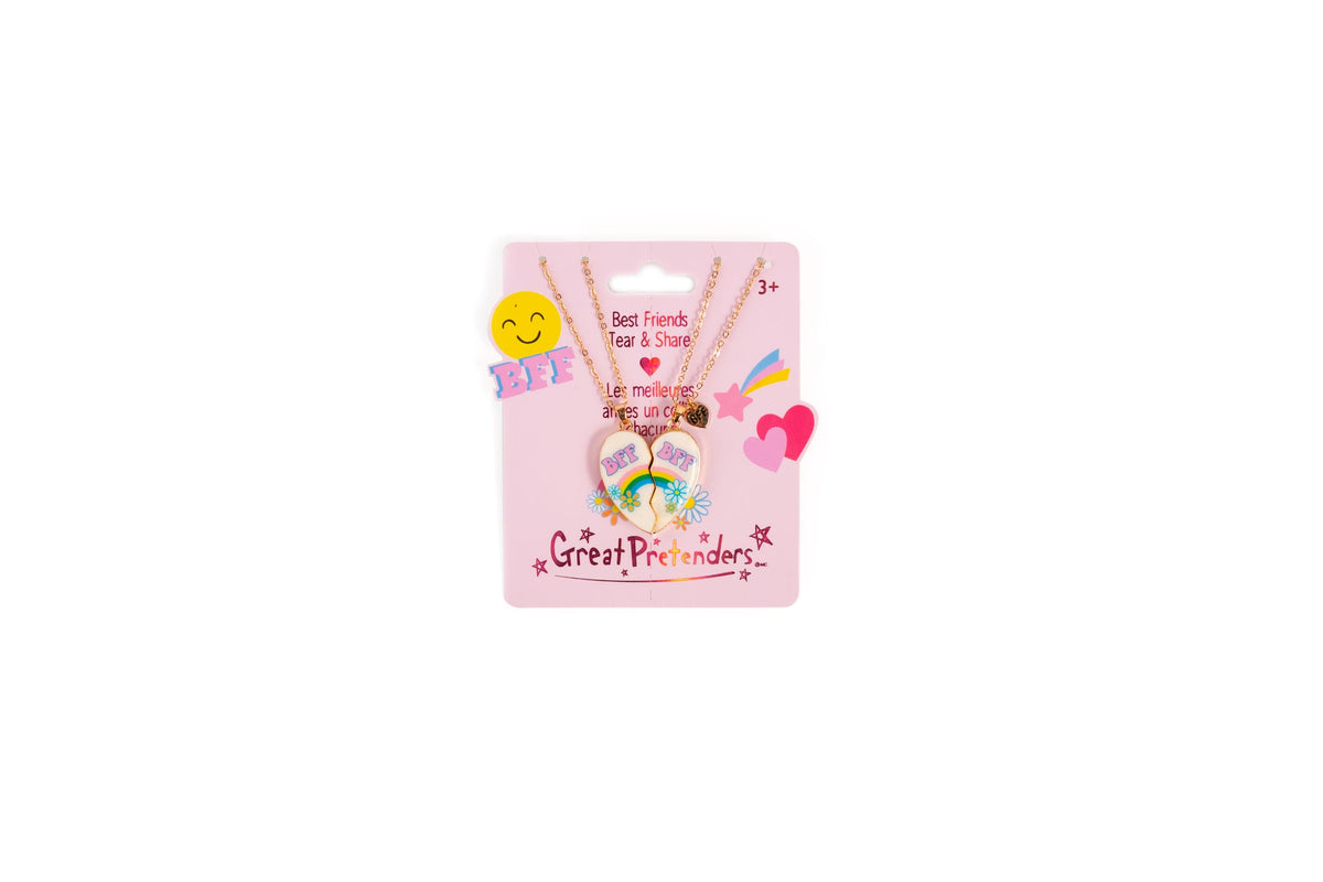 Great Pretenders - Bodacious Besties Tear and Share Necklace - Princess and the Pea Boutique