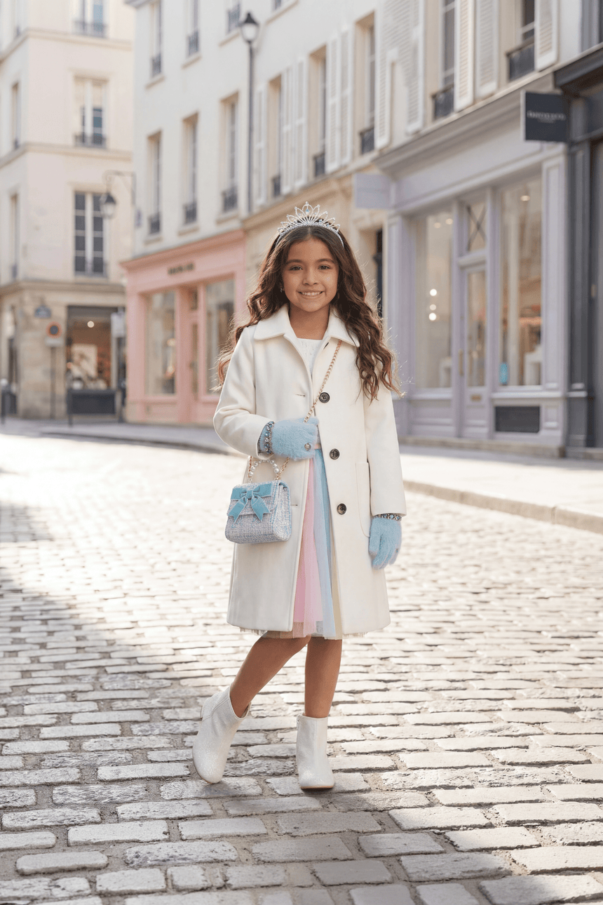 Great Pretenders - Boujee Bijou Gloves - Light Blue - Princess and the Pea Boutique
