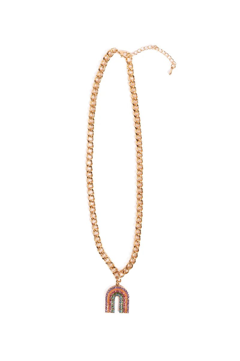 Great Pretenders - Boutique Chic Somewhere Over the Rhinestone Necklace - Princess and the Pea Boutique