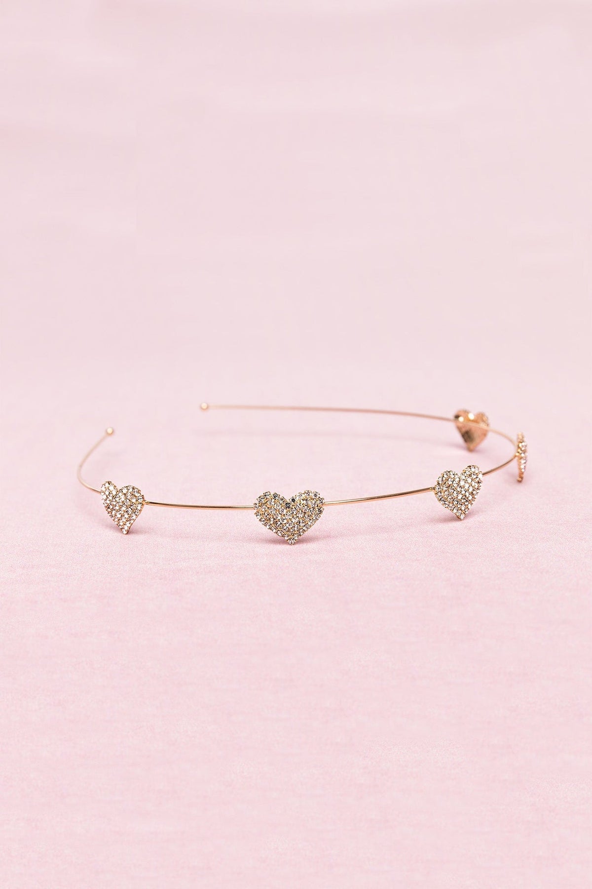 Great Pretenders - Boutique Rhinestone Heart Headband - Princess and the Pea Boutique