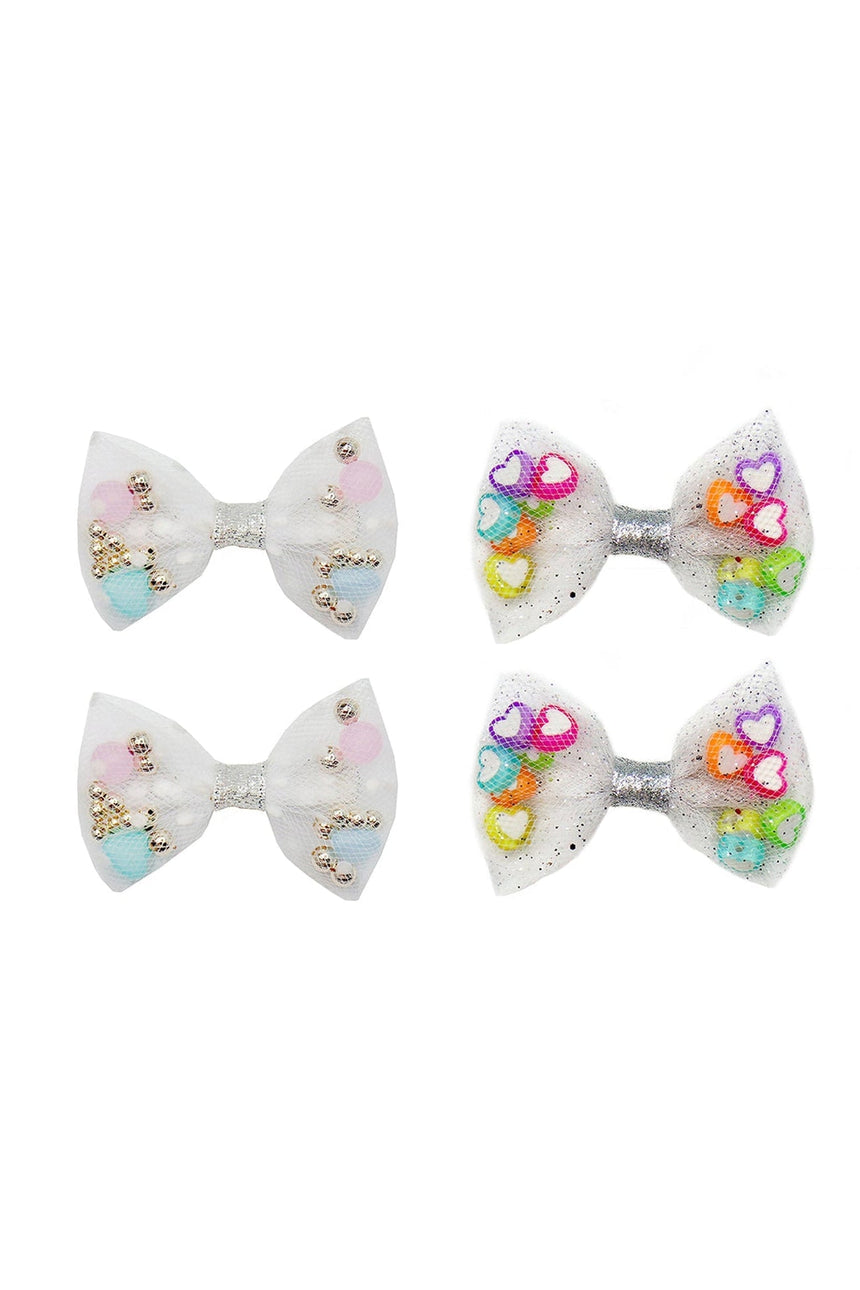 Great Pretenders - Bowtastic Party Hairclips - Princess and the Pea Boutique
