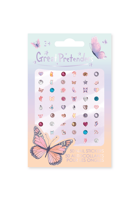 Great Pretenders Butterfly Nail Stickers - Princess and the Pea Boutique