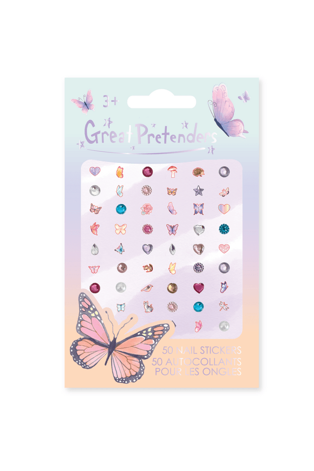 Great Pretenders Butterfly Nail Stickers - Princess and the Pea Boutique