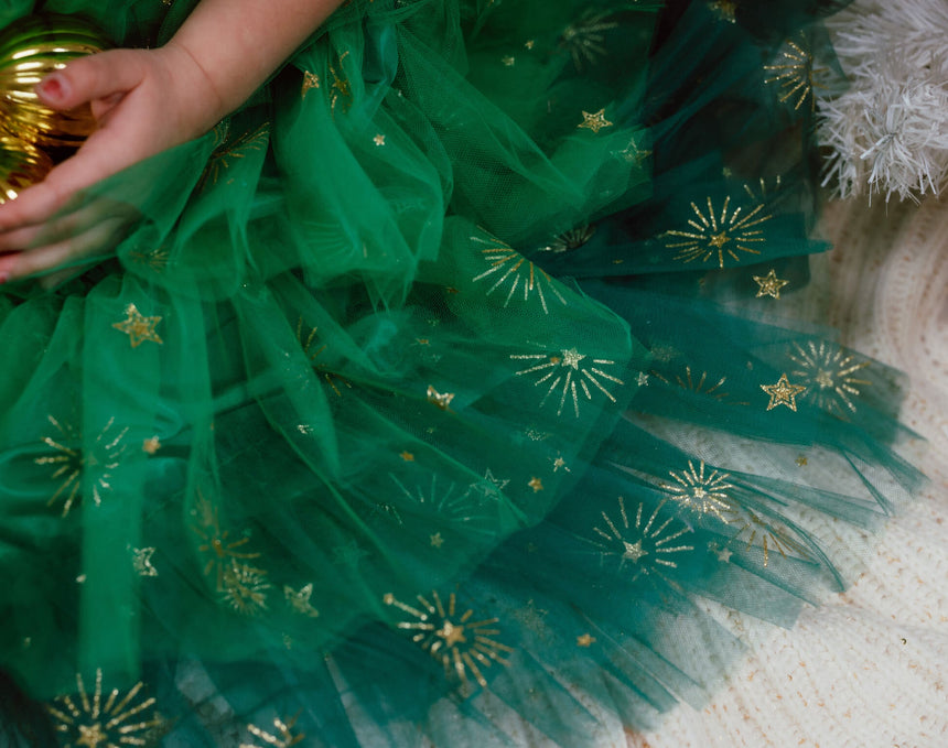 Great Pretenders - Christmas Tree Dress & Headpiece - Princess and the Pea Boutique