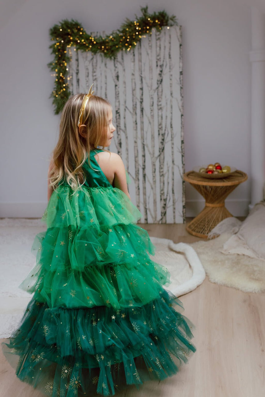 Great Pretenders - Christmas Tree Dress & Headpiece - Princess and the Pea Boutique