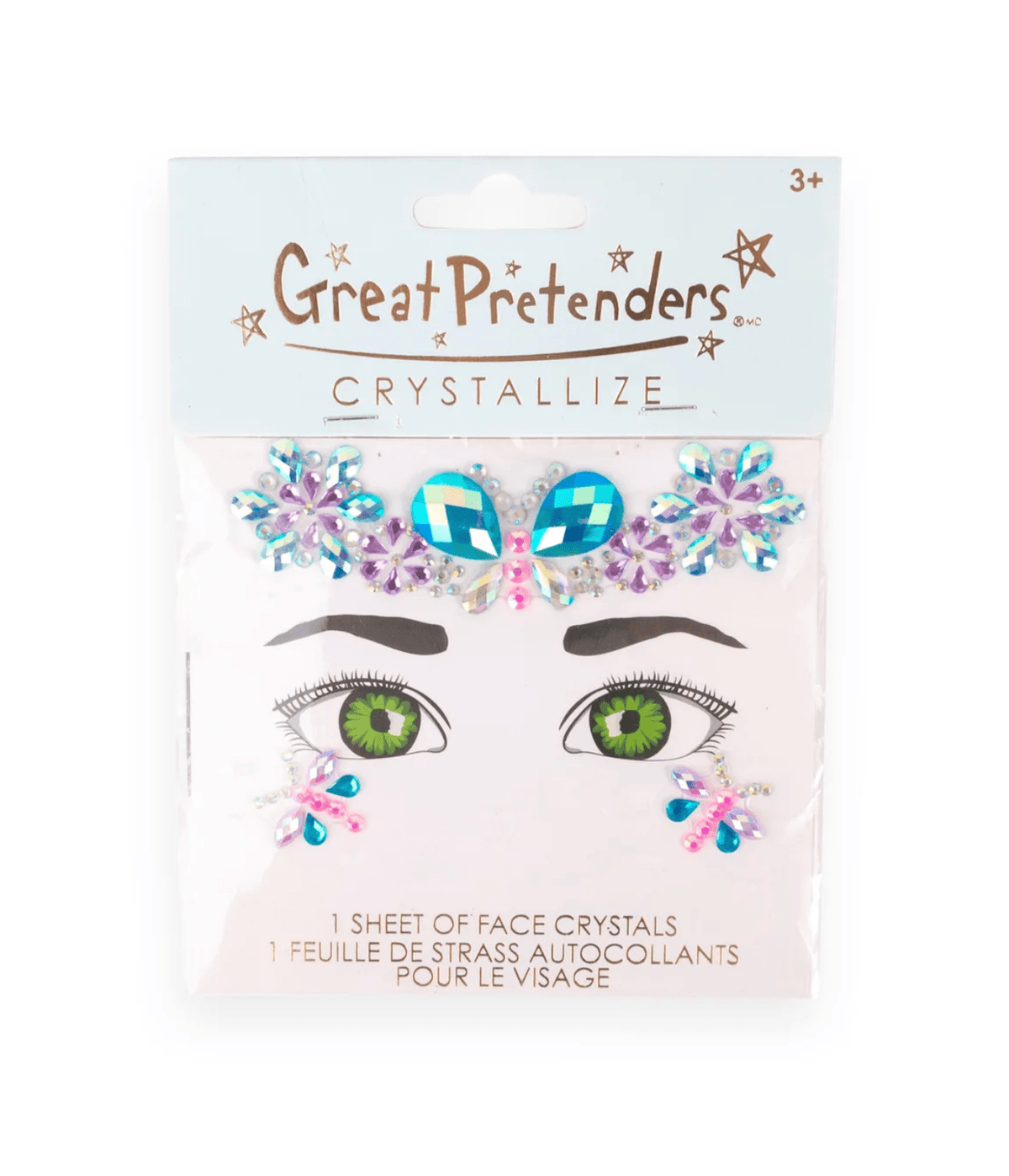 Great Pretenders - Face Crystals Butterfly Garden - Princess and the Pea Boutique
