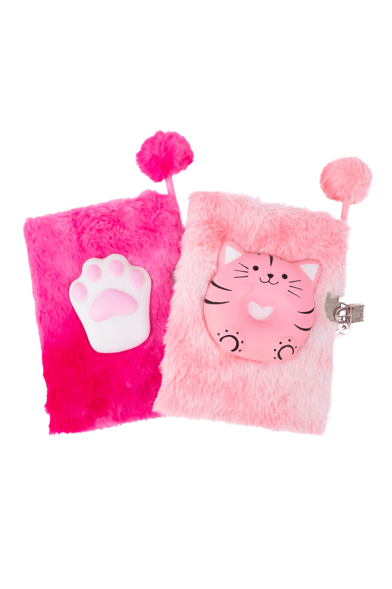 Great Pretenders - Furry Friends Squishy Journal, Cat - Princess and the Pea Boutique