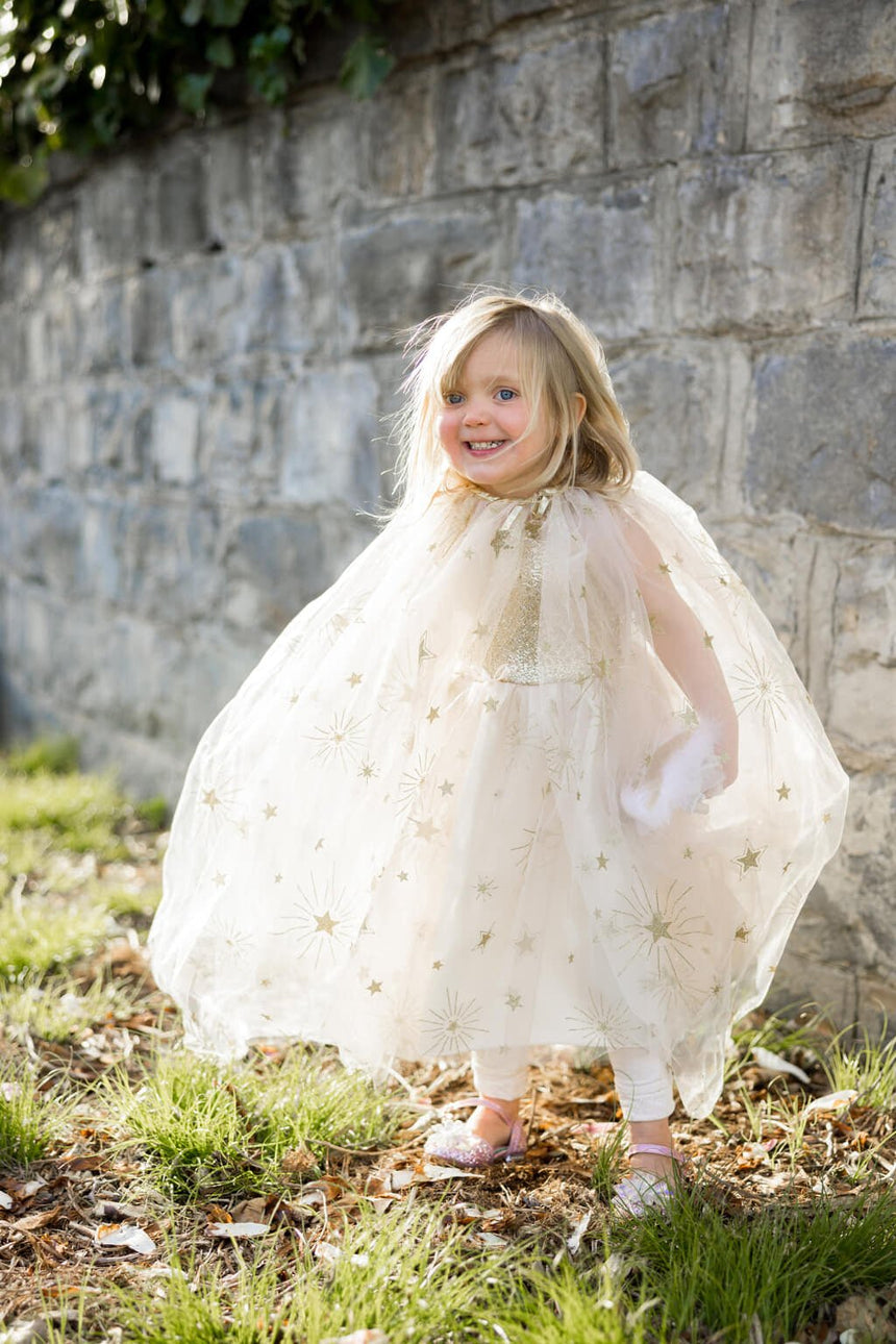 Great Pretenders - Glam Party Gold Cape - Princess and the Pea Boutique