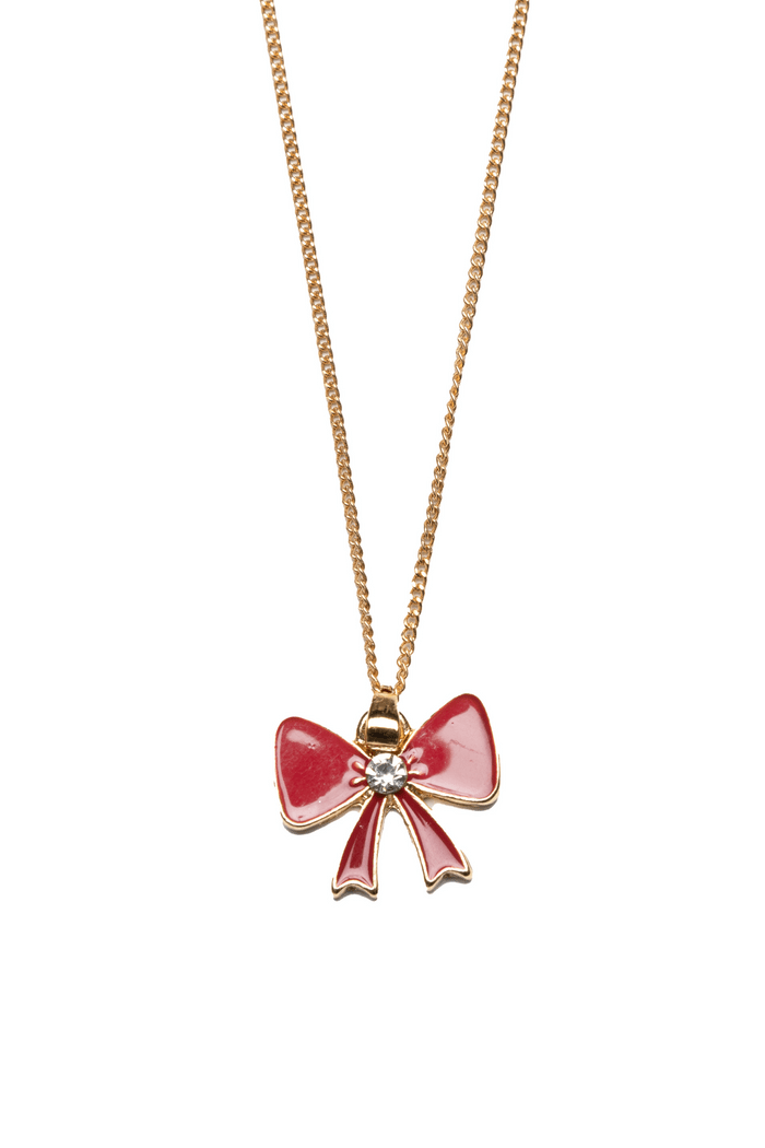 Great Pretenders - Holiday Bow Necklace - Princess and the Pea Boutique
