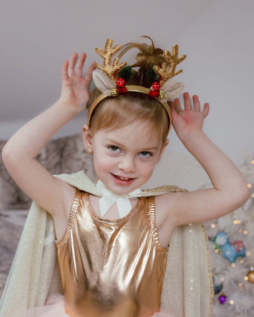Great Pretenders - Holiday Rudolph Headband - Princess and the Pea Boutique