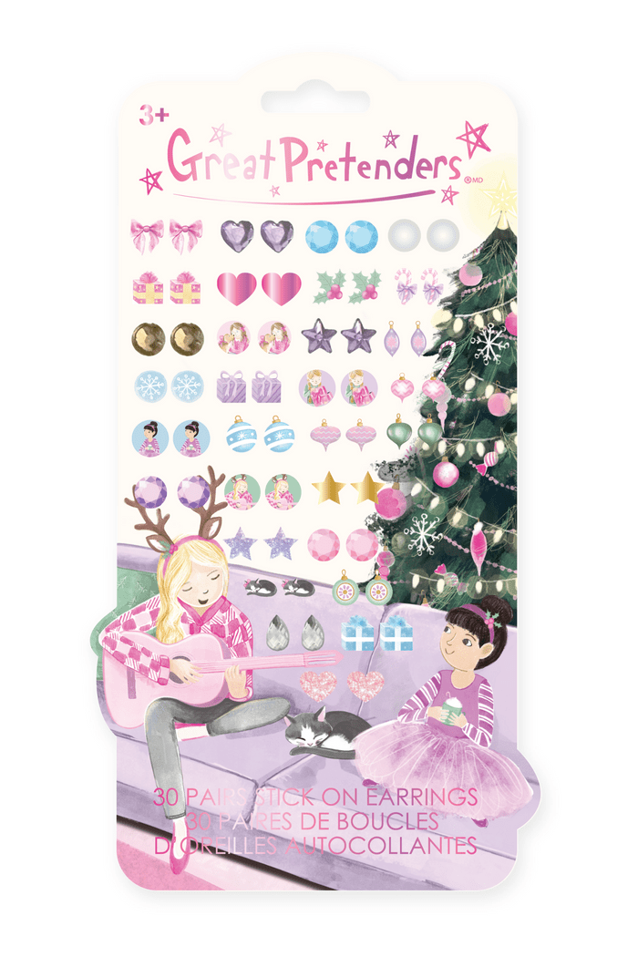 Great Pretenders - Holiday Sticker Earrings - Princess and the Pea Boutique