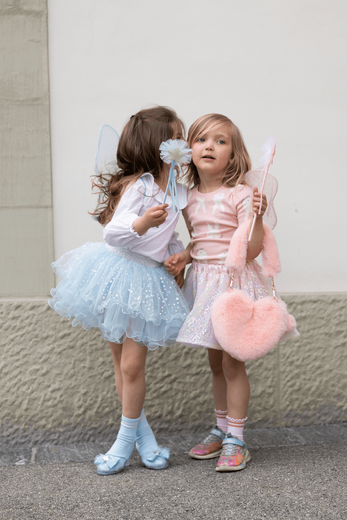 Great Pretenders - Iridescent Celestrial Fairy Wings, Tutu, Wand - Princess and the Pea Boutique