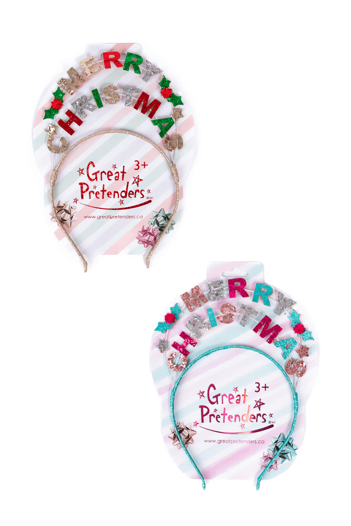 Great Pretenders - Merry Christmas Headband - Princess and the Pea Boutique