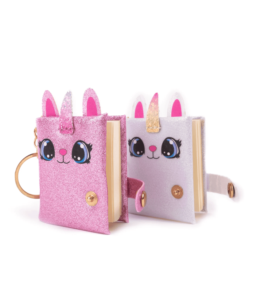 Great Pretenders - Mini Sparkly Friends Keychain Journal, Caticorn - Princess and the Pea Boutique