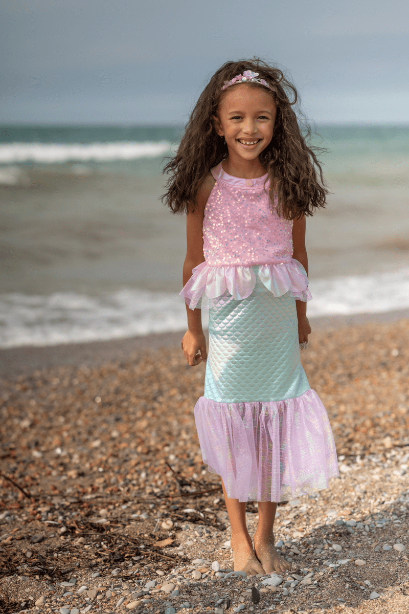 Great Pretenders - Misty Mermaid Dress Pink - Princess and the Pea Boutique