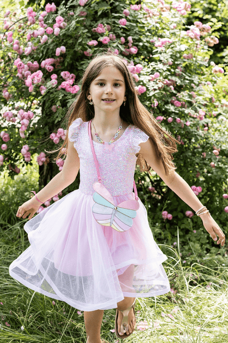 Great Pretenders - Pink Sequins Twirl Dress - Princess and the Pea Boutique