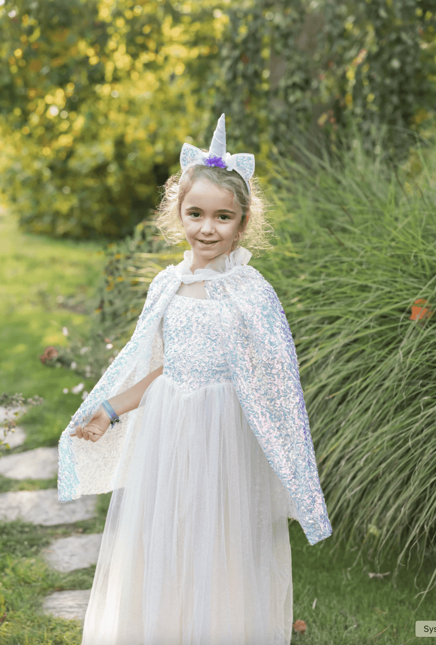 Great Pretenders - Rainbow Sherbert Sparkle Dress - Princess and the Pea Boutique