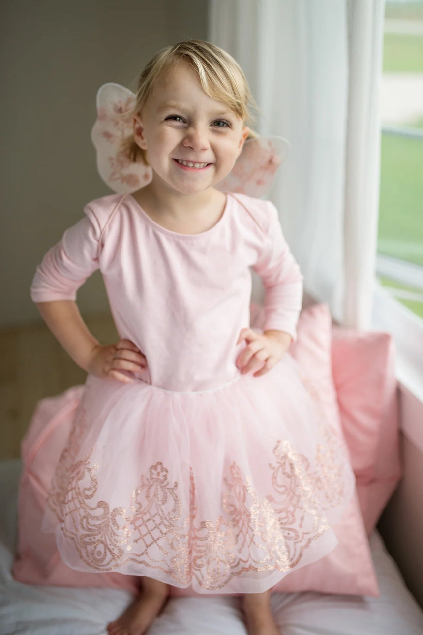 Great Pretenders - Rose Gold Tutu & Wings Set - Princess and the Pea Boutique