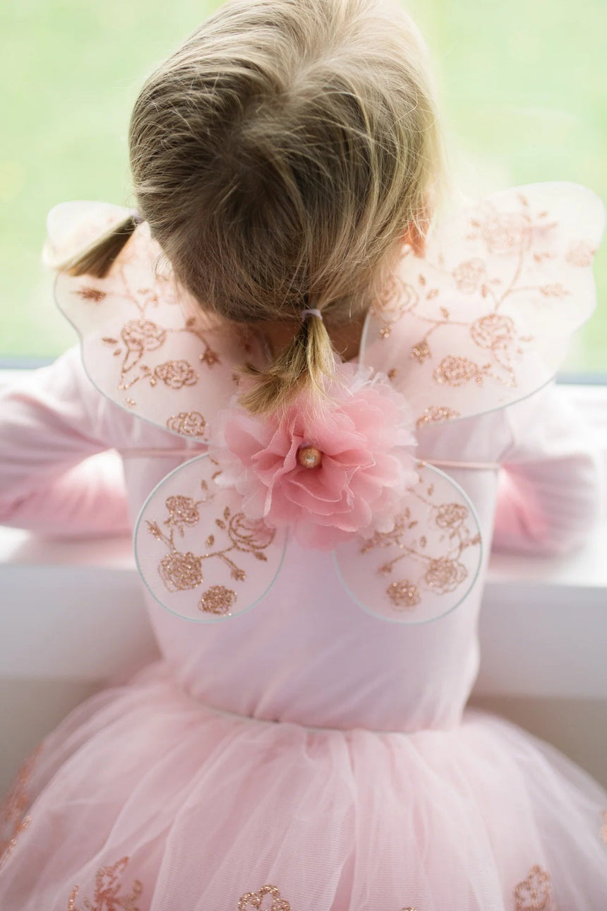 Great Pretenders - Rose Gold Tutu & Wings Set - Princess and the Pea Boutique