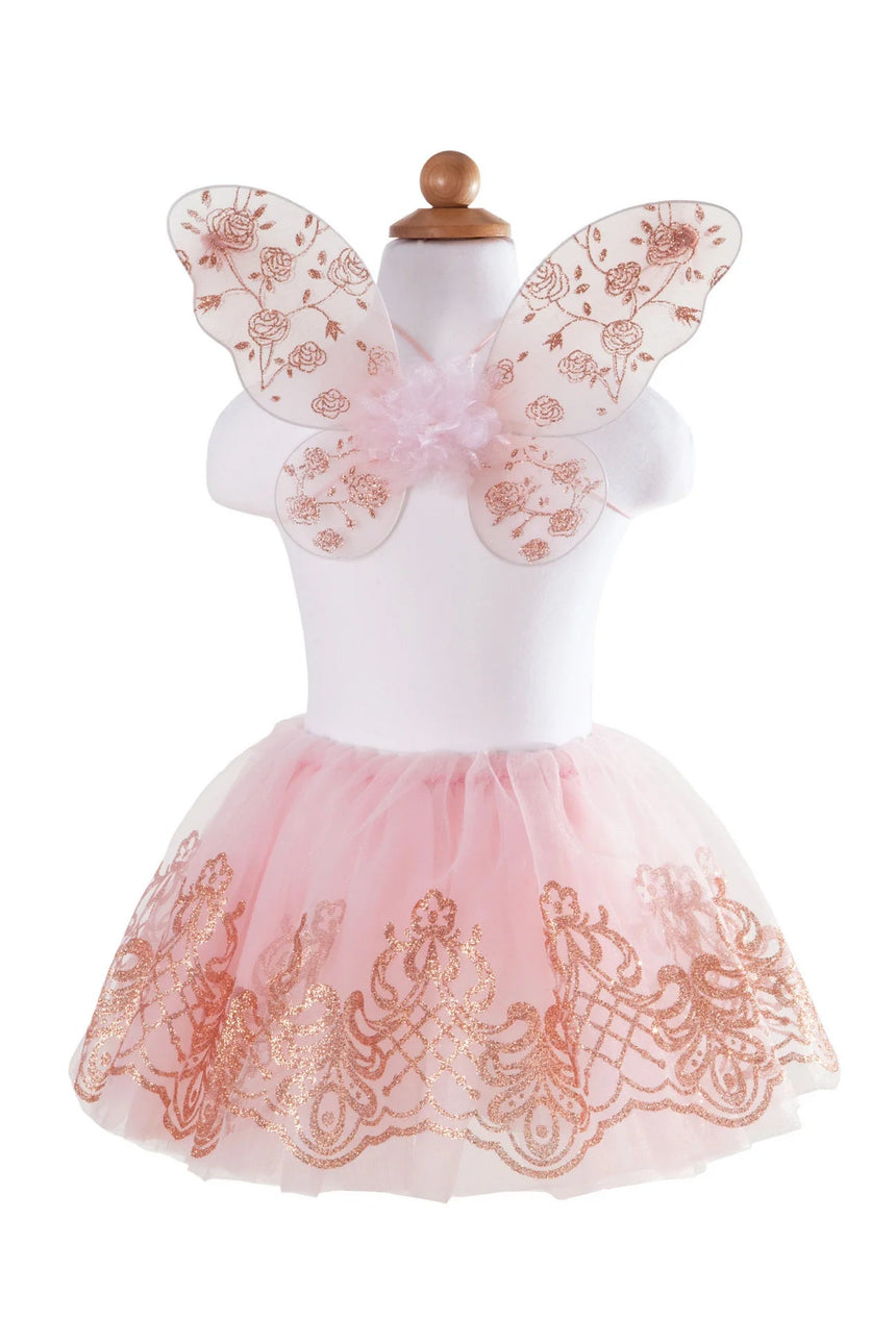 Great Pretenders - Rose Gold Tutu & Wings Set - Princess and the Pea Boutique