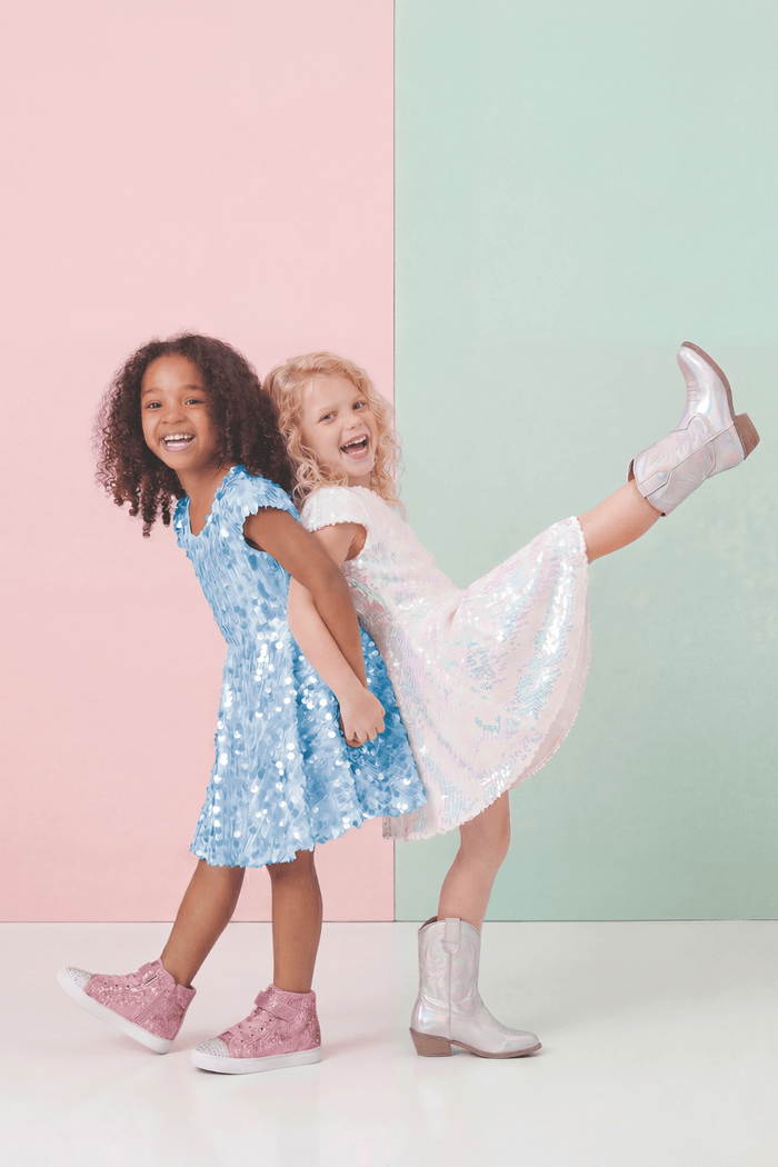 Great Pretenders - Sequins Concert Queen Dress - Blue - Princess and the Pea Boutique