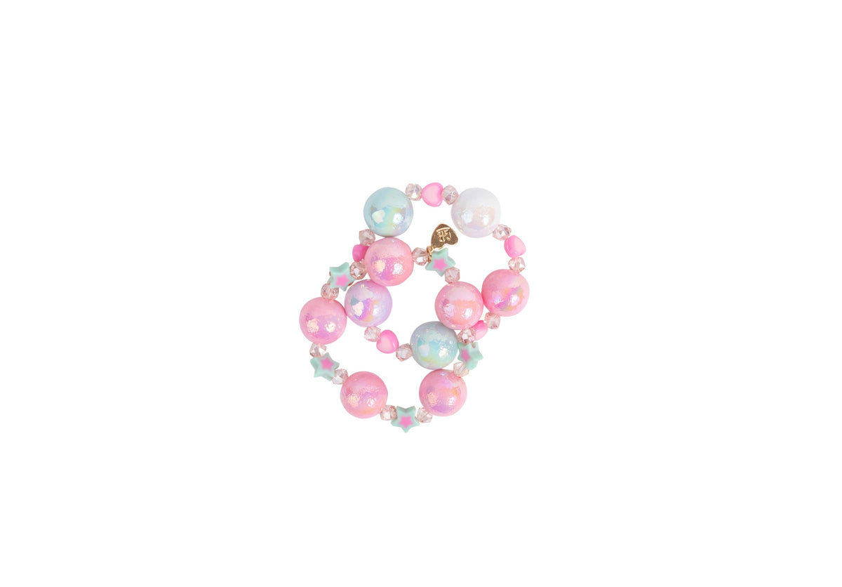 Great Pretenders - Stars and Hearts Bobble Bracelets - Princess and the Pea Boutique