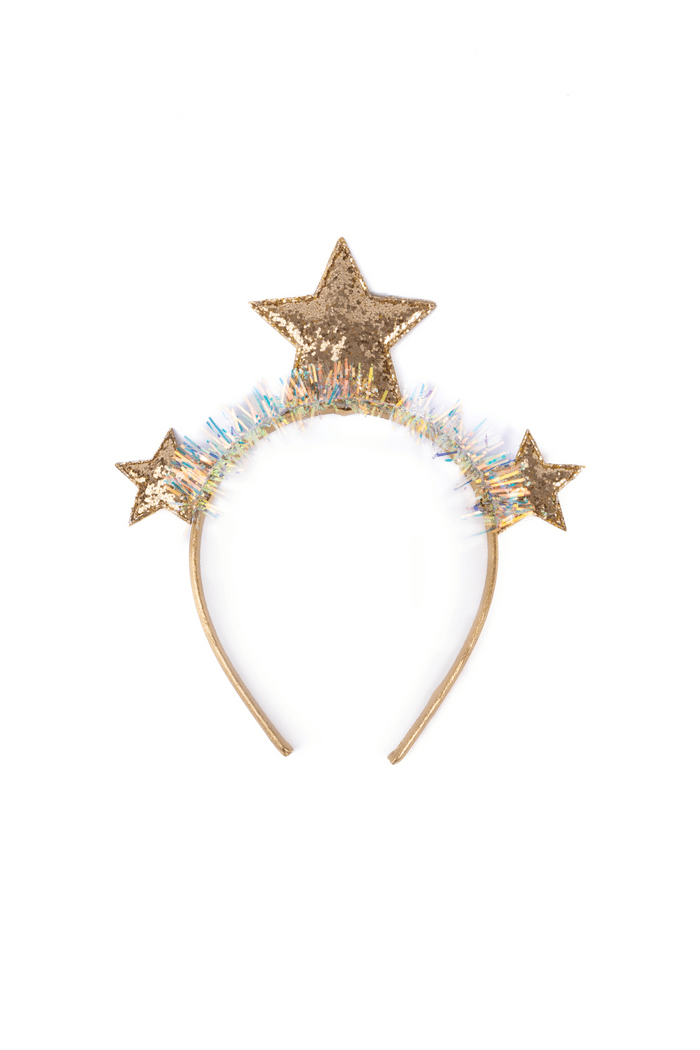 Great Pretenders - Twinkle and Tinsel Star Headband - Princess and the Pea Boutique