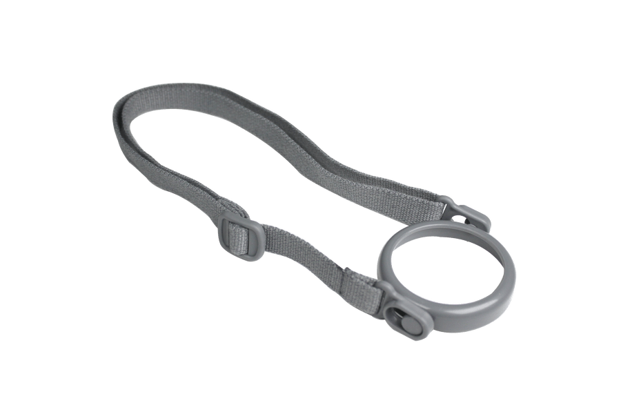 Grosmimi Straw Cup Strap - Charcoal - Princess and the Pea Boutique