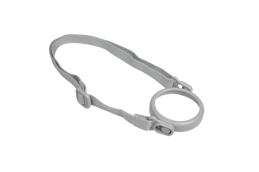 Grosmimi Straw Cup Strap - Silver - Princess and the Pea Boutique