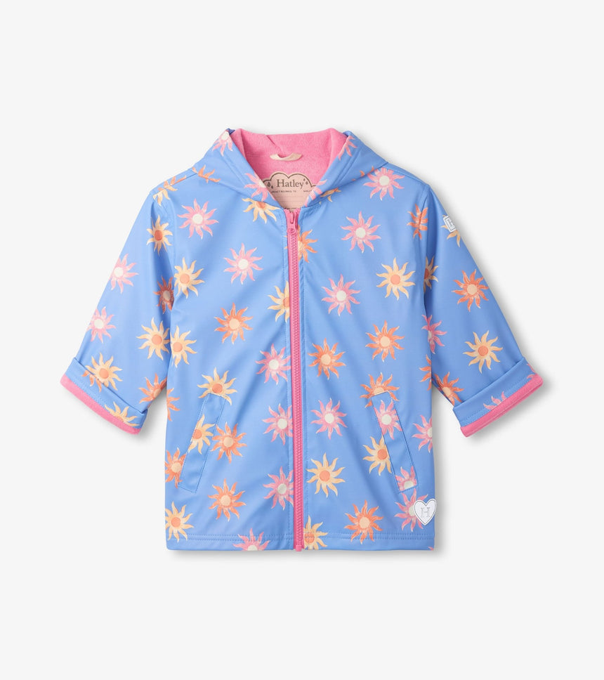 Hatley Faded Suns Zip - Up Rain Jacket - Princess and the Pea Boutique
