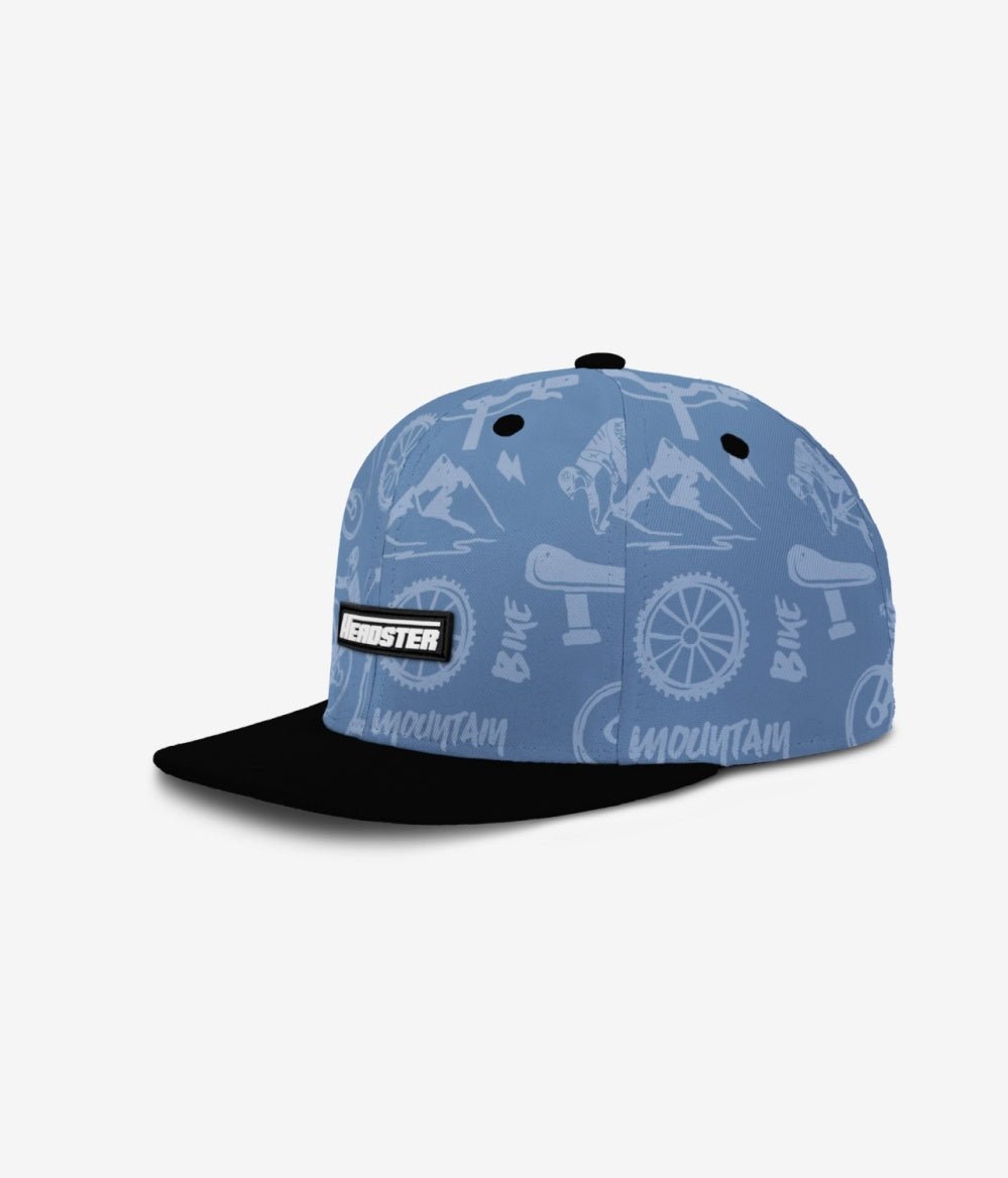 Headster Kids Gnarly Ride Snapback - Blue Fog - Princess and the Pea Boutique