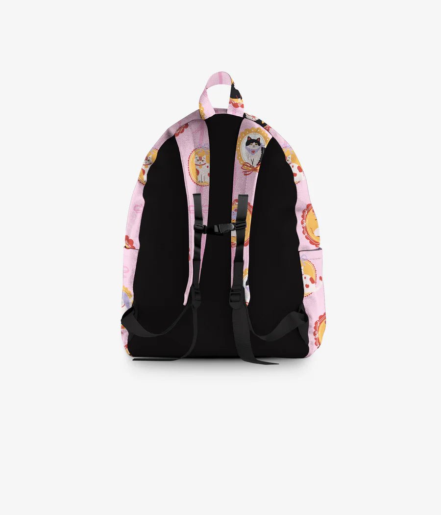 Headster Kids Kitty Charm 20L Backpack - Smart Pink - Princess and the Pea Boutique