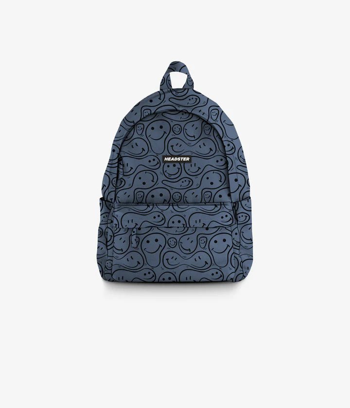 Headster Kids Simply Happy 20L Backpack - Slate Blue - Princess and the Pea Boutique