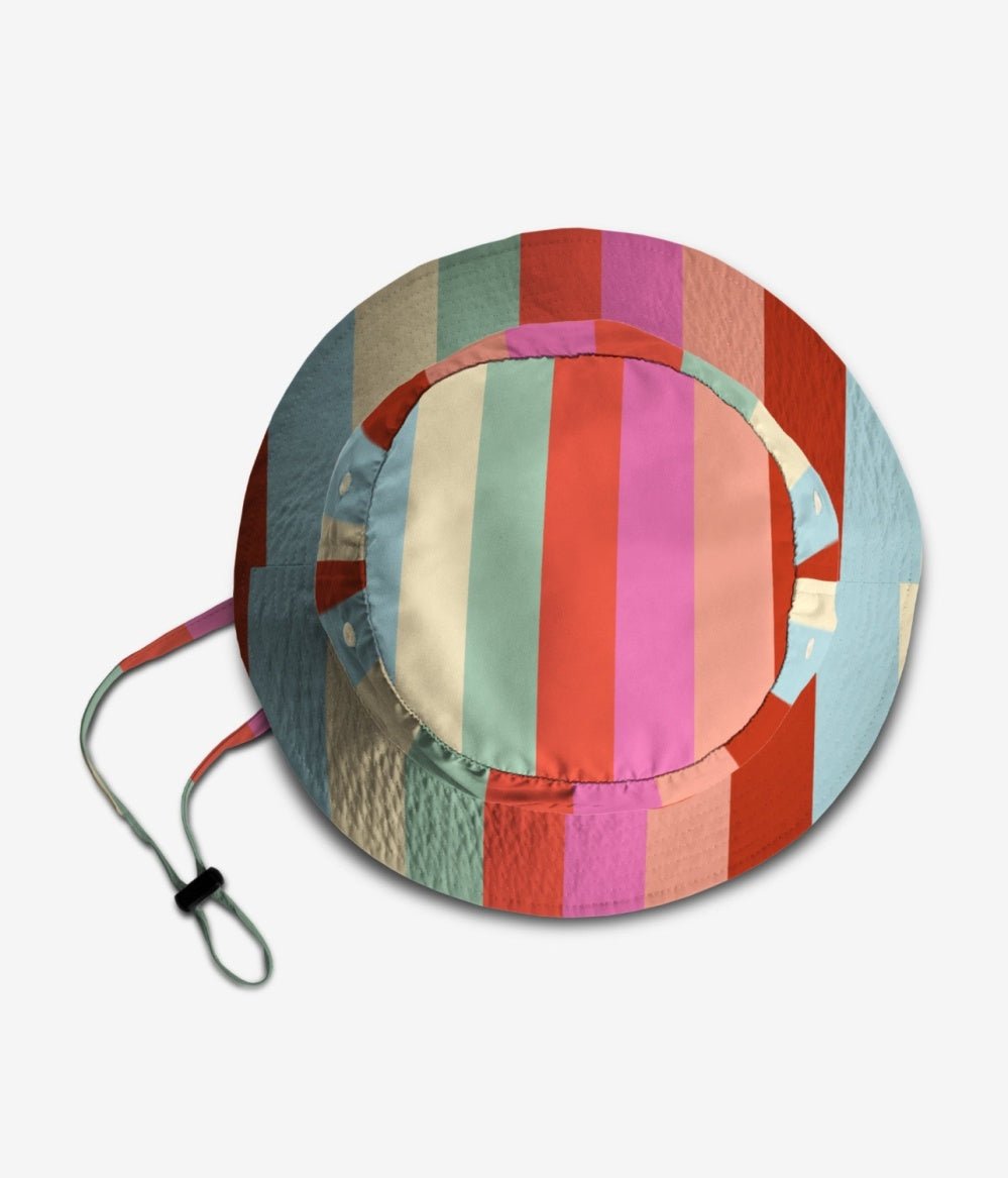 Headster Kids Vertical Delight Bucket Hat - Bubble Gum - Princess and the Pea Boutique