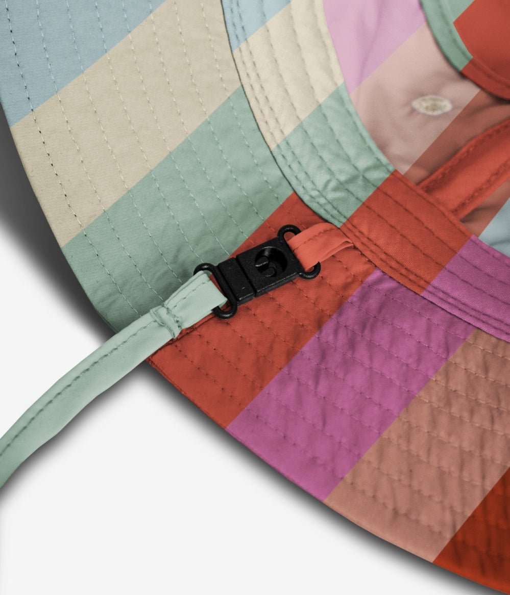 Headster Kids Vertical Delight Bucket Hat - Bubble Gum - Princess and the Pea Boutique