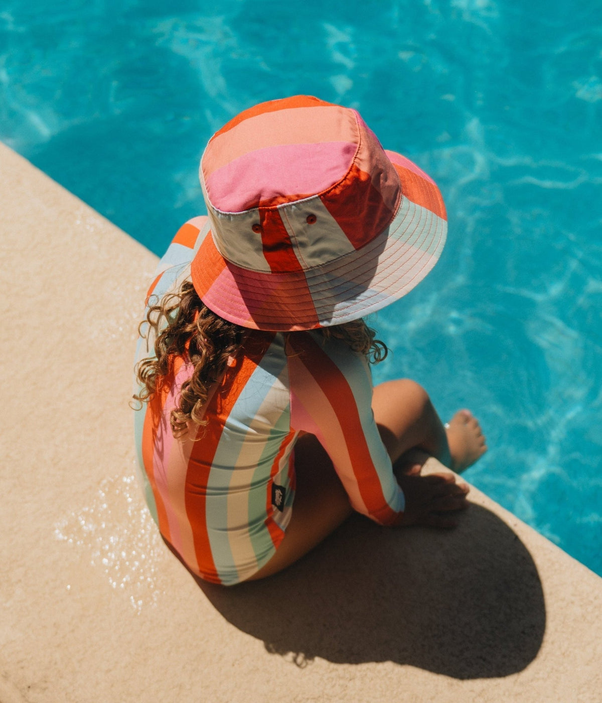 Headster Kids Vertical Delight Bucket Hat - Bubble Gum - Princess and the Pea Boutique