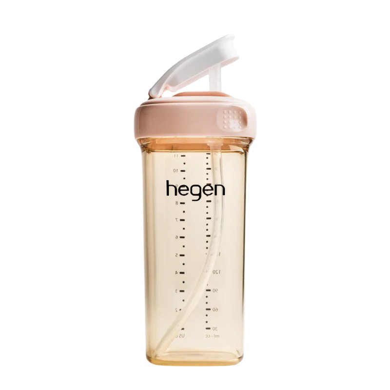 HEGEN PCTO™ 330ML/11OZ STRAW CUP PPSU PINK - Princess and the Pea Boutique